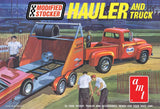 1/25 AMT 1953 Ford Pickup Truck w/Race Car Short Haul Trailer 1310