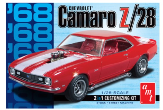 1/25 AMT 1968 Camaro Z28 Car (2 in 1)