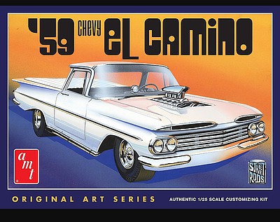 1/25 AMT 1959 El Camino # 1058
