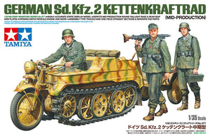 1/35 Tamiya GERMAN SD.KFZ.2 KETTENKRAFTRAD Mid Production 35377