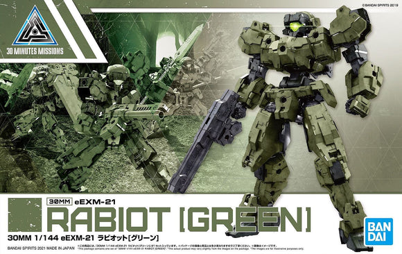 1/144 Bandai 30 Minute Missions (30MM) Series: eEXM21 Rabiot Green