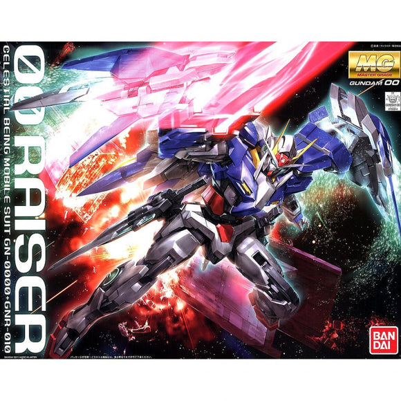 1/100 Bandai MG Gundam 00 Series: 00 Raiser GN0000+GNR010 Celestial Being Mobile Suit
