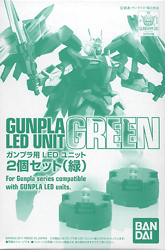 1/100 Green LED MG Gundam