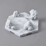 1/144 Bandai Customize Scene Base 03 [Snowfield Ver.]
