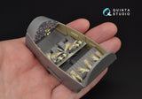 1/32 Quinta Studio Bf 108 3D-Printed Interior (for Eduard kit) 32028