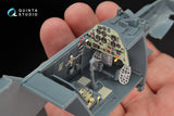 1/32 Quinta Studio Bf 109E-1 3D-Printed Interior (for Eduard kit) 32047