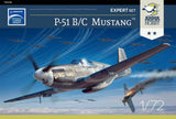 1/72 Arma Hobby P-51 B/C Mustang Expert Set 70038