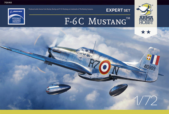 1/72 Arma Hobby F-6C Mustang Expert Set 70040