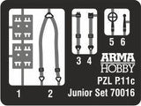 1/72 Arma Hobby PZL P.11c Junior Set 70016