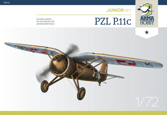 1/72 Arma Hobby PZL P.11c Junior Set 70016