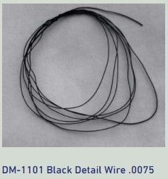 1/24-1/25 2ft. Detail Wire (.0075" Dia.) Pick your color.