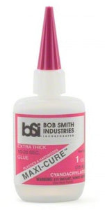 Bob Smith Industries Maxi-Cure Extra Thick CA Glue 1oz