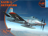 1/48 Clear Prop Models XA2D1 Skyshark Early Version Attack Aircraft (Advanced)