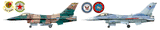 1/48 Tamiya Lockheed F16C/N Aggressor Adversary Jet Fighter #61106