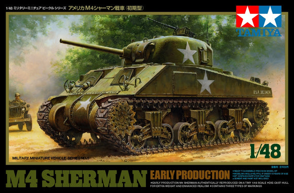 1/48 Tamiya M4 Sherman Early Production 32505