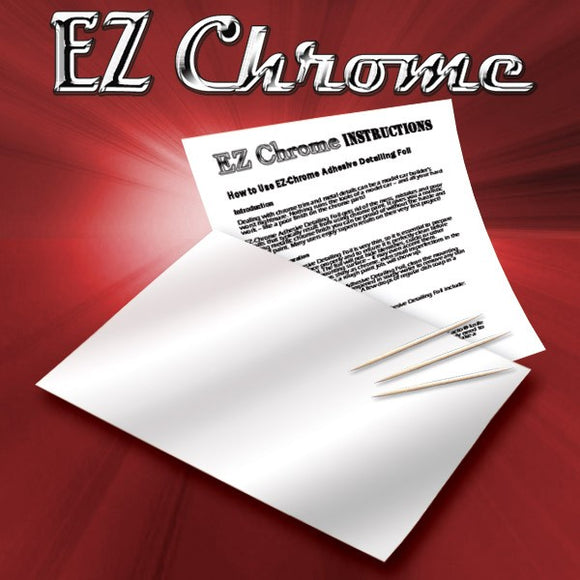 Innovative EZ Chrome - Metal Foil Chrome Detailing Kit 6x10 sheet #1900