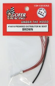1/24-1/25 Brown Prewired Distributor w/Aluminum Plug Boot Material 16010