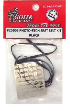 1/24-1/25 Photo-Etch Seatbelt (pick your color)