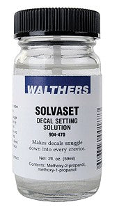 Walther's Solvaset Decal Setting Solution (2oz. Jar) 470