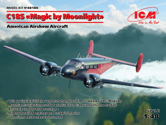 1/48 ICM C18S Magic by Moonlight Airshow Aircraft 48186