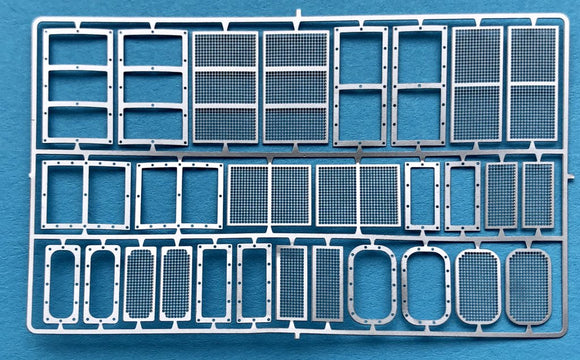 1/24-1/25 Detail Master Stock Car Short Track Grilles