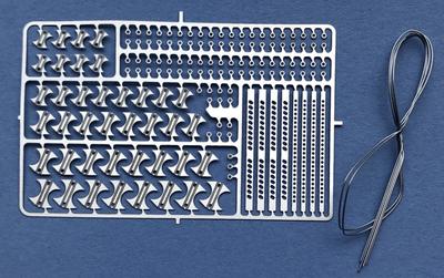 1/24-1/25 Detail Master Muffler Clamp Set