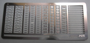 1/24 KA Models Hood Pin Set (Photo-Etch) 24004