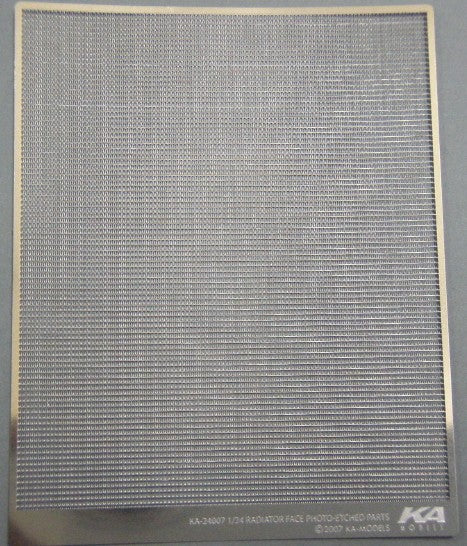 1/24 KA Models Radiator Face Panels 24007