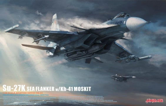 1/48 Minibase Su-27K Flanker D with Kh-41 Moskit (P-270) (New Tool)