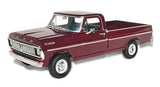 1/25 Moebius Models 1970 Ford F100 Custom Cab 4x4 Pickup Truck 1230
