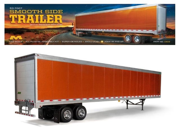 1/25 Moebius Models 53' Smoothside Trailer 1303