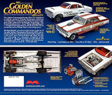 1/25 Moebius AF/X Golden Commandos Altered Wheel Base 1965 Plymouth Satellite Drag Car A990 Hemi Super Stock Drag Race Car (Ltd Prod)