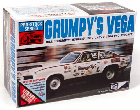 1/25 MPC/R2 1972 Chevy Vega Bill Grumpy Jenkin's Pro Stock Drag Car