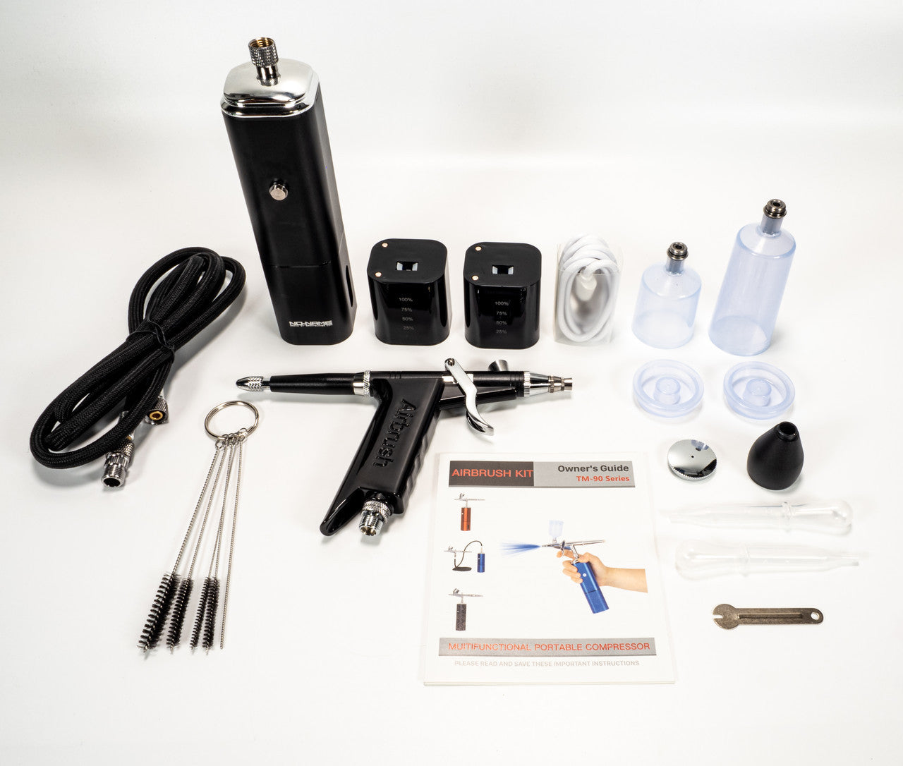 Rechargeable deals airbrush compressor