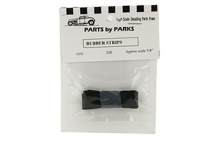 1/24-1/25 20 ft. Rubber Strips for fan belts, small hose, weather strips, etc 1030