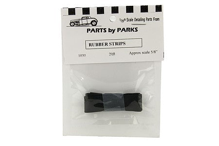 1/24-1/25 20 ft. Rubber Strips for fan belts, small hose, weather strips, etc 1030
