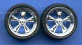 1/25-1/24 Pegasus T's 19" Chrome Rims w/Tires (4) 1274