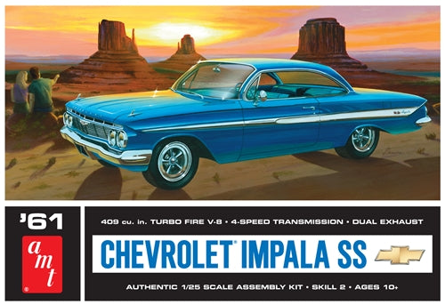 1/25 AMT '61 Chevy Impala SS (1013)