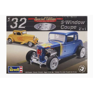 1/25 Revell '32 Ford 5-Window Coupe 2 'n 1 Special Edition