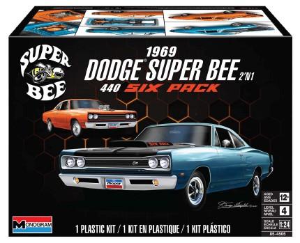 1/24 Revell 1969 Dodge Super Bee 440 Six Pack (2 in 1)