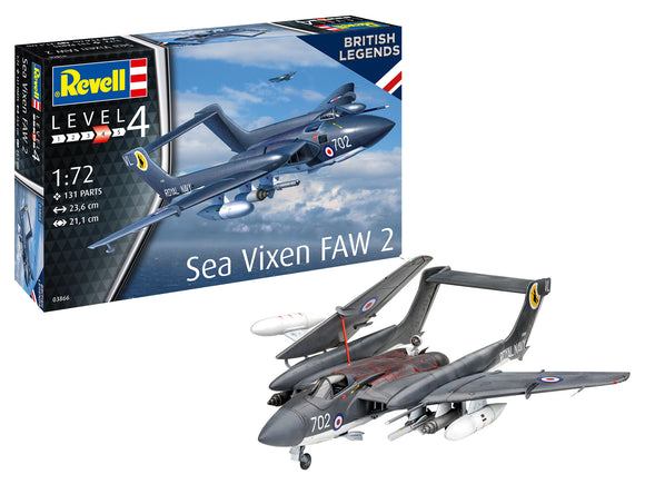1/72 Revell Germany Sea Vixen FAW2 Fighter