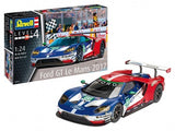 1/24 Revell Germany 1/24 Ford GT LeMans 2017 Race Car w/special Cartograf decals