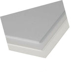 Evergreen WHITE POLYSTYRENE THREE SHEET ASSORTMENT PACK (.010, .020, .040) 9008