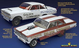 1/25 Moebius AF/X Golden Commandos Altered Wheel Base 1965 Plymouth Satellite Drag Car A990 Hemi Super Stock Drag Race Car (Ltd Prod)