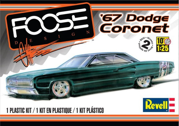 1/25 Revell '67 Dodge Coronet Foose 85-4906