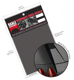 1/24  Scale Motorsport Hi-Definition Composite Fiber Decal Plain Weave Black/Pewter 1524