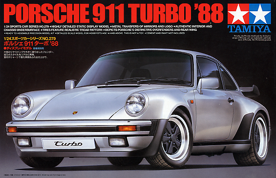 1/24 Tamiya 1988 Porsche 911 Sports Car