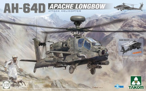 1/35 Takom AH-64D "Longbow" Helicopter (New Tool) 2601