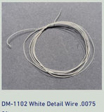1/24-1/25 2ft. Detail Wire (.0075" Dia.) Pick your color.